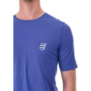 Bežecké tričko Compressport Pro Racing S/S Tshirt M - dazz blue