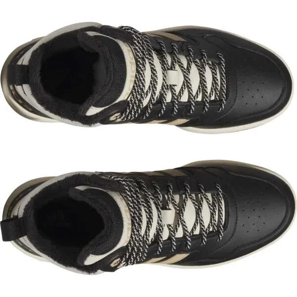 adidas HOOPS 3.0 MID WTR Pánske členkové tenisky, čierna, veľkosť 44