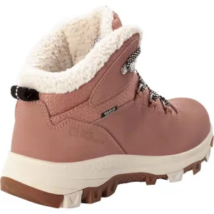 Jack Wolfskin EVERQUEST TEXAPORE MID W Dámska zimná obuv, ružová, veľkosť
