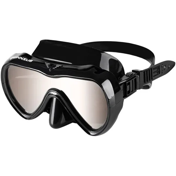 FINNSUB BRIGHT SET Potápačský set, čierna, veľkosť