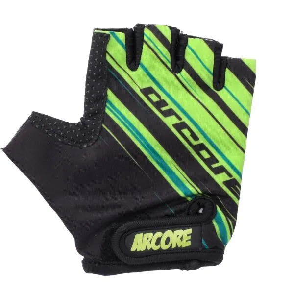 Arcore ZOAC Detské cyklistické rukavice, čierna, veľkosť 8Y