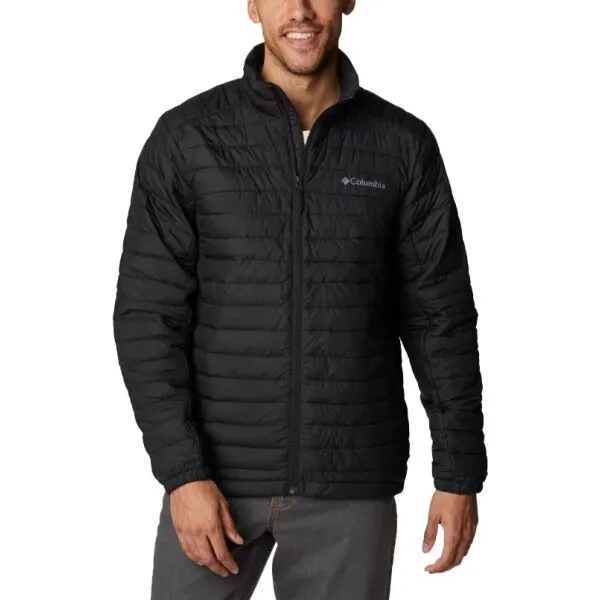 Columbia SILVER FALLS JACKET Pánska bunda, čierna, veľkosť