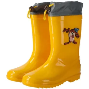LOONEY TUNES LEO TAZ Detské gumáky, žltá, veľkosť