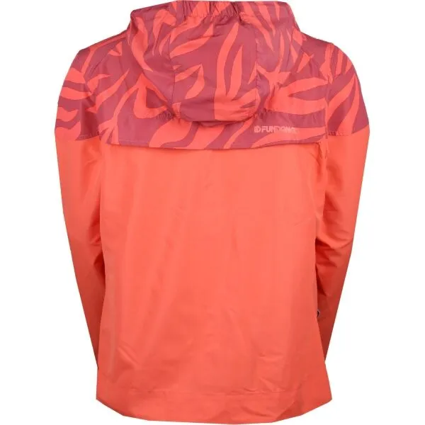 FUNDANGO BREEZE WINDBREAKER Dámska vetrovka, lososová, veľkosť