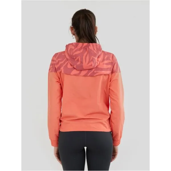 FUNDANGO BREEZE WINDBREAKER Dámska vetrovka, lososová, veľkosť