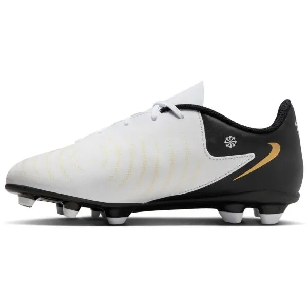 Nike JR PHANTOM GX II CLUB FG/MG Detské kopačky, biela, veľkosť 38