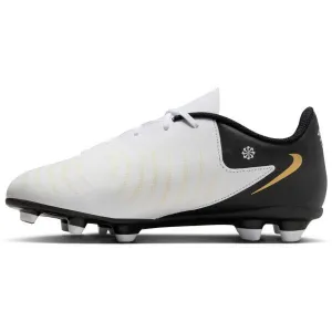Nike JR PHANTOM GX II CLUB FG/MG Detské kopačky, biela, veľkosť 38