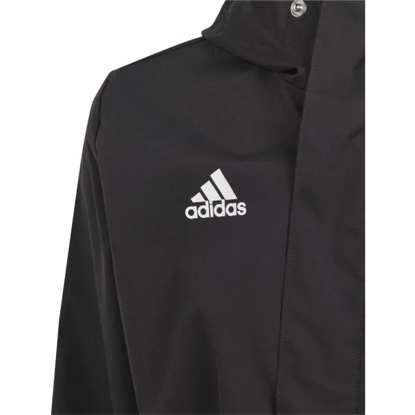 adidas ENT22 AW JKTY Juniorská futbalová bunda, čierna, veľkosť