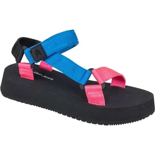 Calvin Klein PREFRESATO SANDAL 1 Dámske sandále, čierna, veľkosť