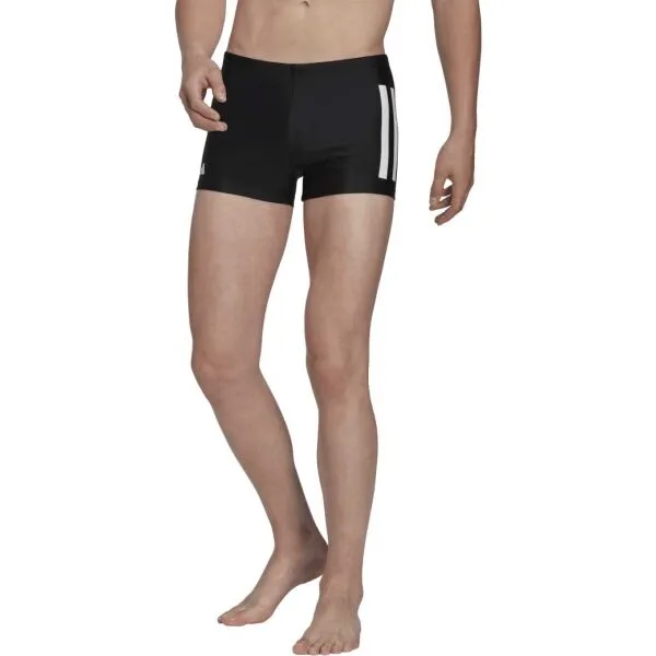 adidas BOLD 3S BOXER Pánske plavky, čierna, veľkosť