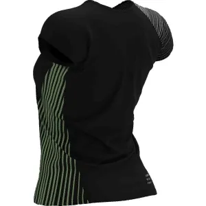 Compressport PERFORMANCE SS TSHIRT Dámske bežecké tričko, čierna, veľkosť