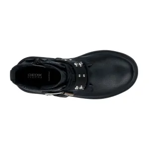 Black Girls Ankle Boots Geox Eclair - Girls