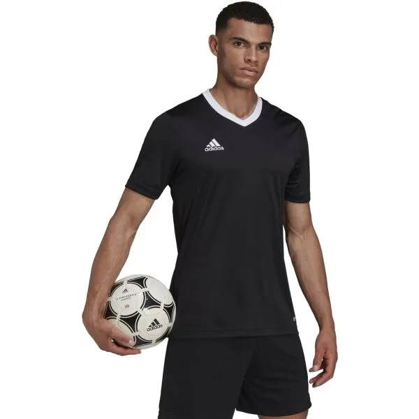 adidas ENT22 JSY Pánsky futbalový dres, čierna, veľkosť