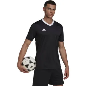 adidas ENT22 JSY Pánsky futbalový dres, čierna, veľkosť