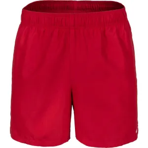 Nike ESSENTIAL 5 Pánske šortky do vody, červená, veľkosť
