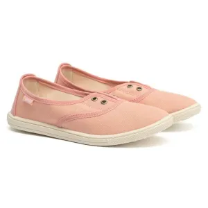 Oldcom SARAH Dámske bavlnené Slip-on tenisky, ružová, veľkosť