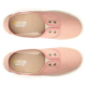 Oldcom SARAH Dámske bavlnené Slip-on tenisky, ružová, veľkosť