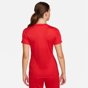 Nike DRI-FIT ACADEMY Dámske futbalové tričko, červená, veľkosť