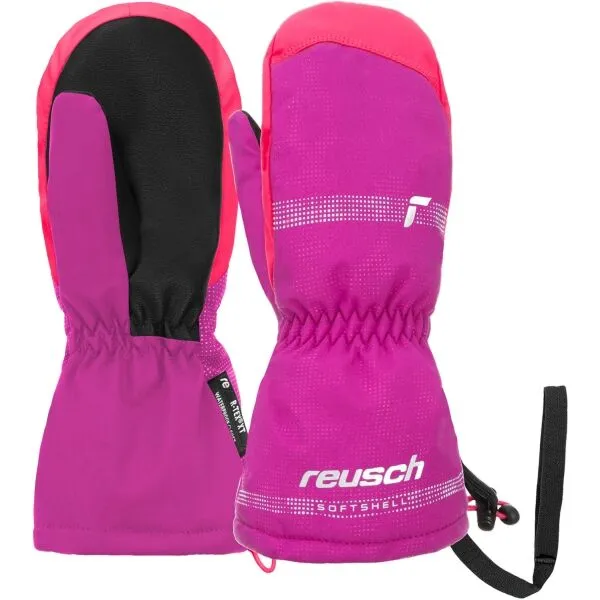 Reusch MAXI R-TEX XT MITTEN Detské zimné rukavice, ružová, veľkosť 2