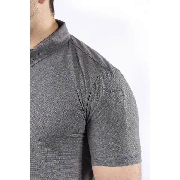 VAVWEAR TLAC01 Pánske tričko polo, tmavo sivá, veľkosť