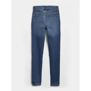 GAP V-MIDRISE JEGGING Dievčenské džínsy, tmavo modrá, veľkosť