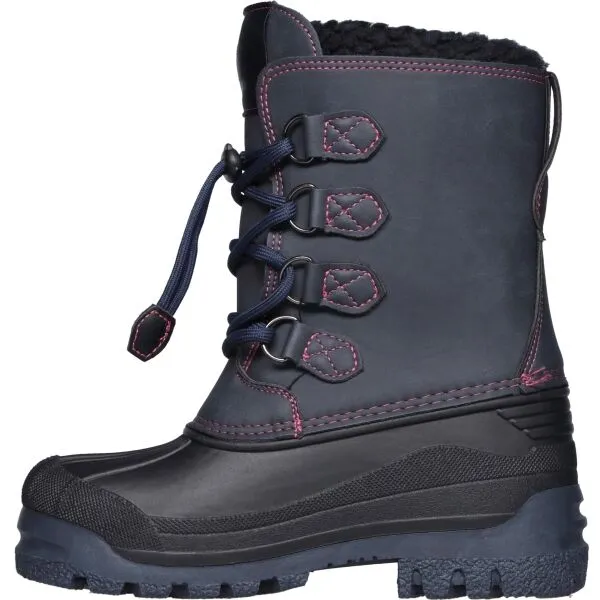 Vysoké Teplé Detské Snehule So Šnúrkou Modré Lee Cooper