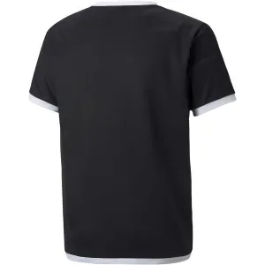 Puma TEAM LIGA JERSEY JR Juniosrské futbalové tričko, čierna, veľkosť