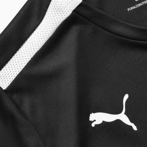 Puma TEAM LIGA JERSEY JR Juniosrské futbalové tričko, čierna, veľkosť
