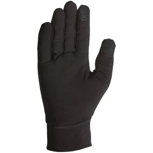 PROGRESS RUNNING GLOVES Bežecké rukavice, čierna, veľkosť