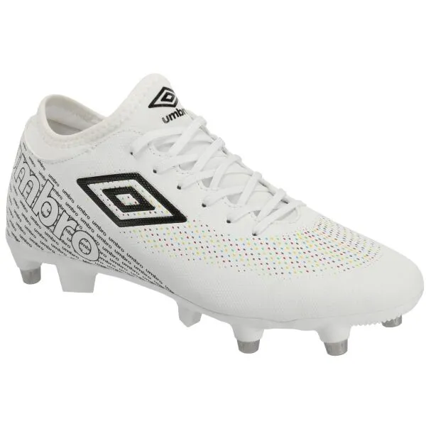 Umbro AURORA LEAGUE SG-FG Pánske lisokolíky, biela, veľkosť 44.5