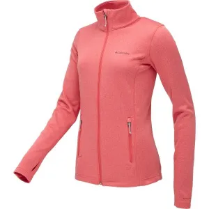 Dámska mikina na zips Columbia Park View Grid Fleece Full Zip - juicy heather