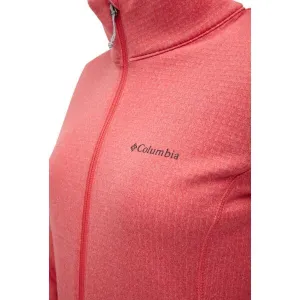 Dámska mikina na zips Columbia Park View Grid Fleece Full Zip - juicy heather
