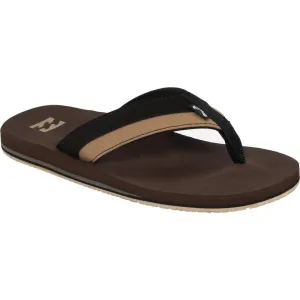Billabong ALL DAY IMPACT Pánske žabky, hnedá, veľkosť 40