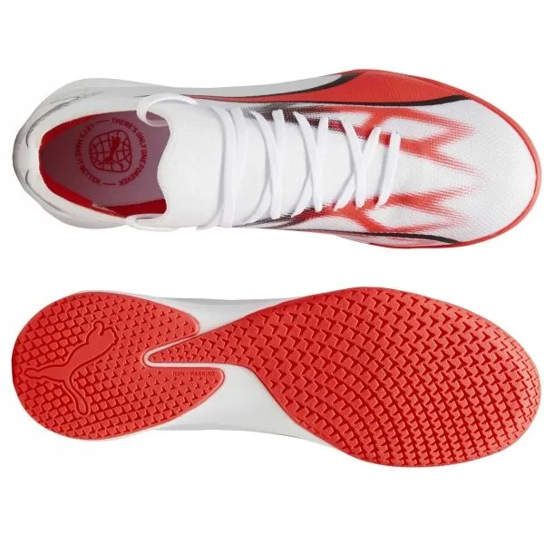 Puma ULTRA MATCH IT Pánska halová obuv, biela, veľkosť 46