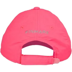 Finmark CAP Detská šiltovka, lososová, veľkosť UNI