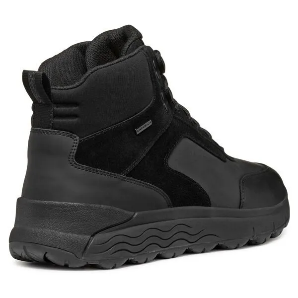 Geox U SPHERICA 4X4 B ABX B Pánska členková obuv, čierna, veľkosť