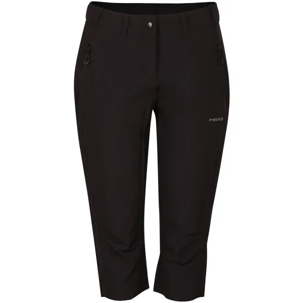 Head LODA Dámske outdoorové 3/4 nohavice, čierna, veľkosť XXL