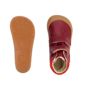 AYLLA CHIRI WT Detská barefoot obuv, červená, veľkosť
