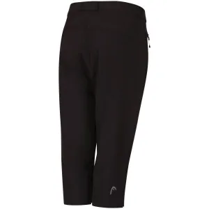 Head LODA Dámske outdoorové 3/4 nohavice, čierna, veľkosť XXL