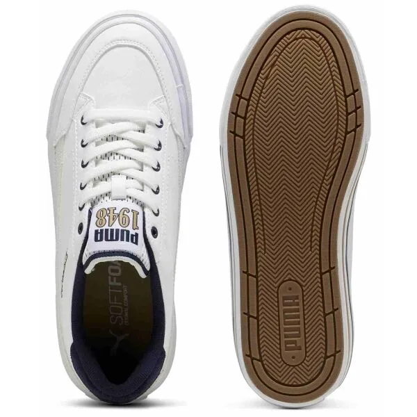 Puma COURT CLASSIC VULC RETRO CLUB Pánske tenisky, biela, veľkosť 46