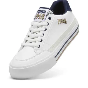 Puma COURT CLASSIC VULC RETRO CLUB Pánske tenisky, biela, veľkosť 46