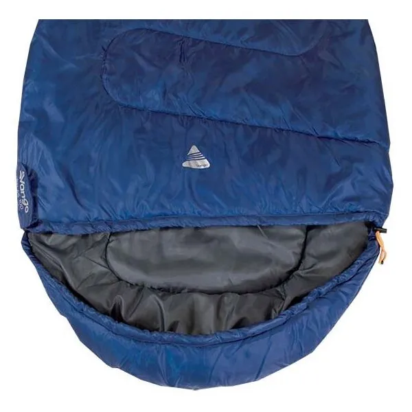 Vango ATLAS 100 Spací vak, modrá, veľkosť 210 cm - ľavy zips
