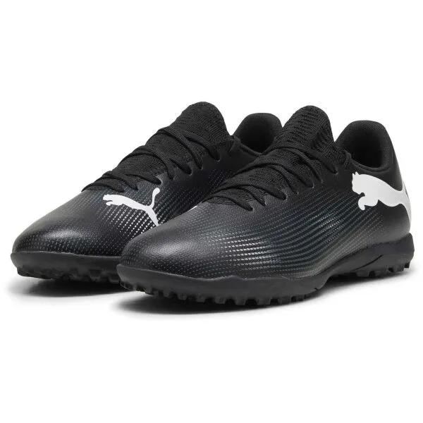 Puma FUTURE 7 PLAY TT Pánske turfy, čierna, veľkosť 46