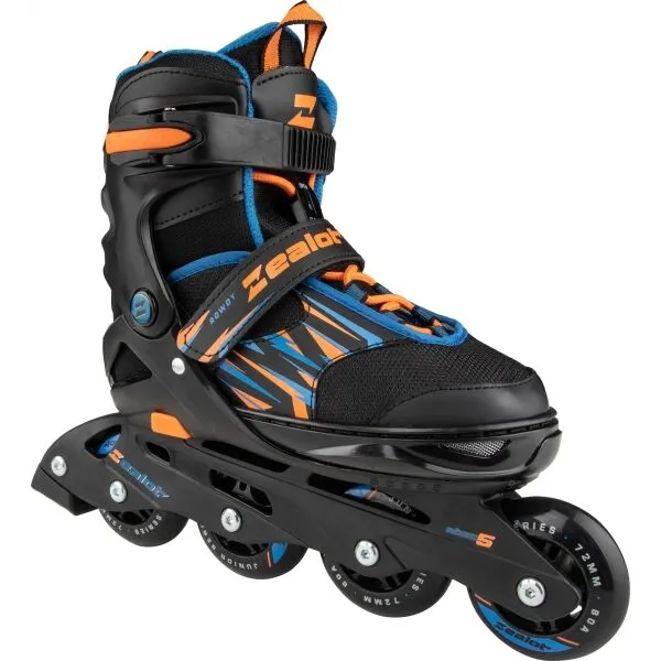 Zealot ROWDY Juniorské inline korčule, čierna, veľkosť