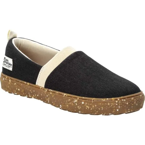 Jack Wolfskin ECOSTRIDE 3 ESPANDRILLE W Dámske espadrilky, čierna, veľkosť