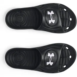Under Armour B LOCKER IV SL Detské šľapky, čierna, veľkosť 32