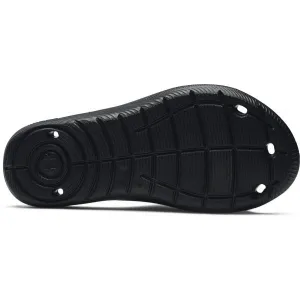Under Armour B LOCKER IV SL Detské šľapky, čierna, veľkosť 32