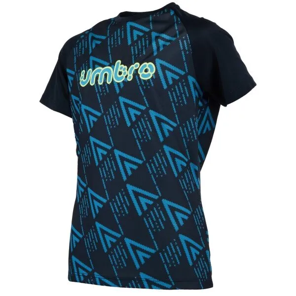 Umbro CYPHER GRAPHIC - JNR Chlapčenské športové tričko, čierna, veľkosť