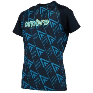 Umbro CYPHER GRAPHIC - JNR Chlapčenské športové tričko, čierna, veľkosť