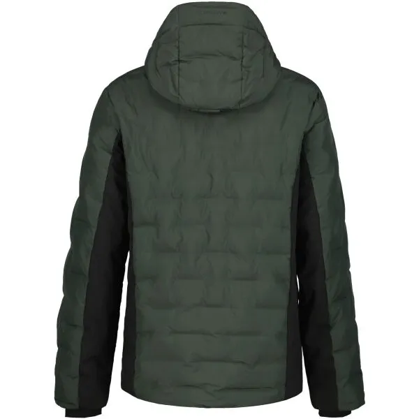 ICEPEAK DICKINSON Pánska lyžiarska bunda, tmavo zelená, veľkosť